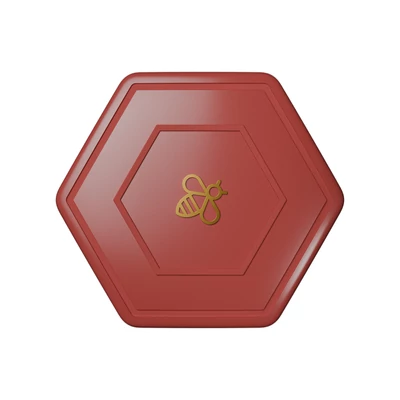 HONEYBRUSH hajkefe, korall színű